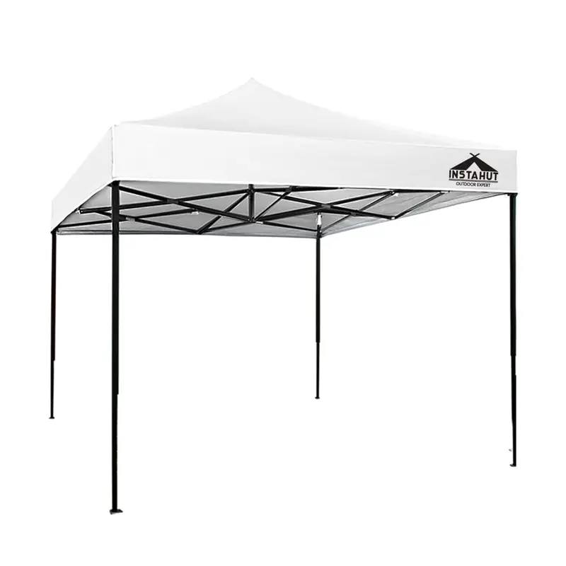 Instahut 3M X 3M Pop-Up Gazebo – Pure White Canopy 1