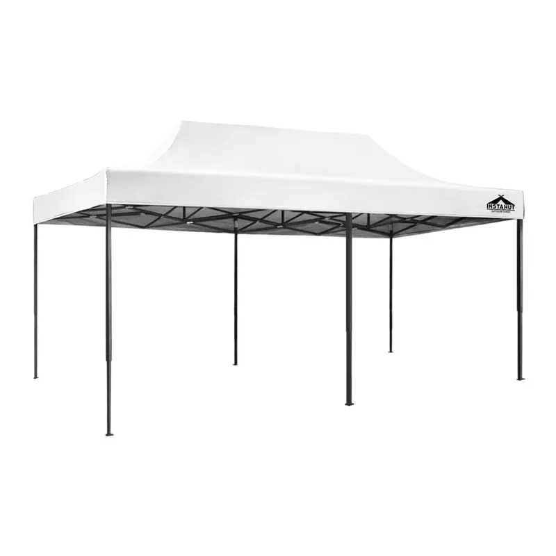 Instahut 3M X 6M Pop-Up Marquee – Lightweight, Easy-Setup White Gazebo 1