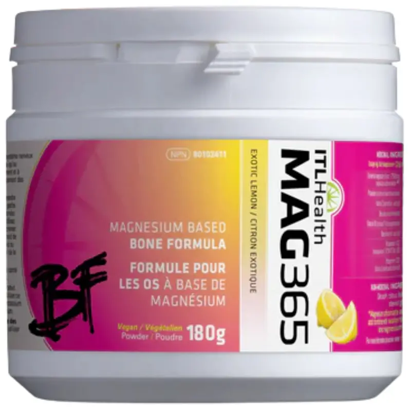 Itl Health Mag365 Bone Support Formula – Exotic Lemon Flavor, 180G 1