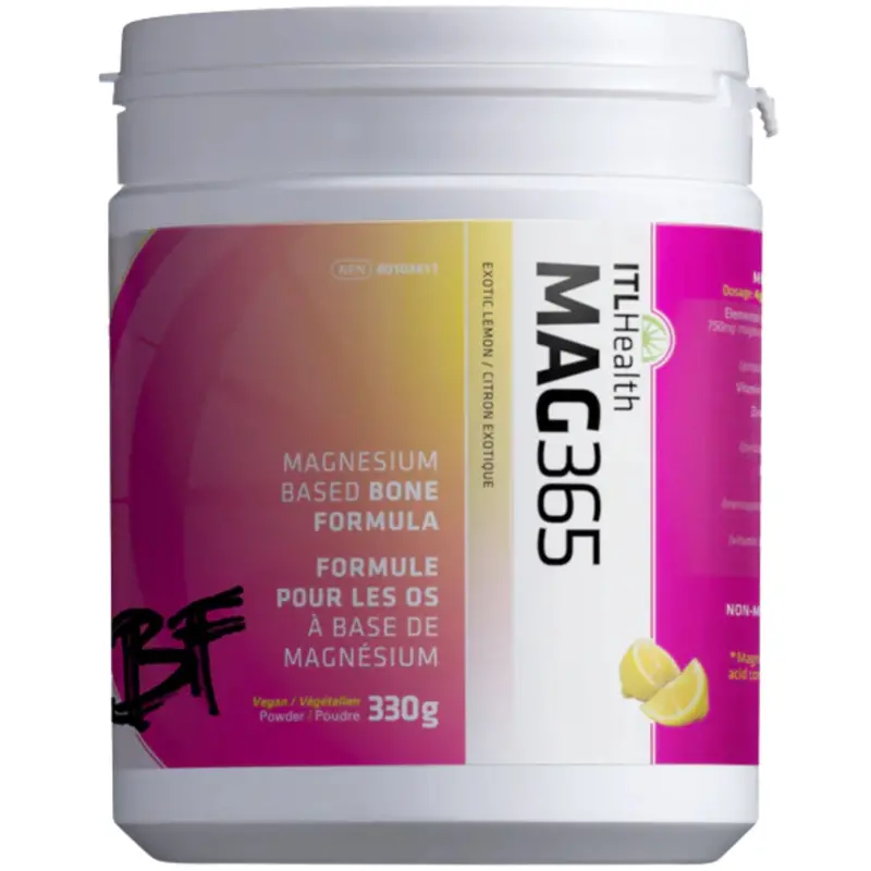 Itl Health Mag365 Bone Support Formula – Exotic Lemon Flavor, 330G 1
