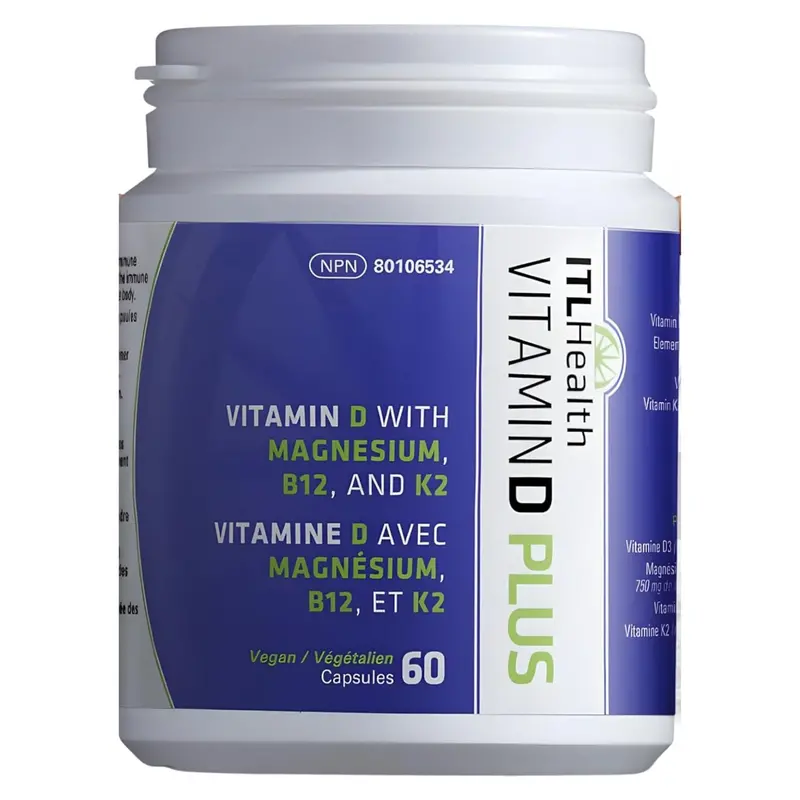 Itl Health Vitamin D Plus Supplement – 60 Capsules 1