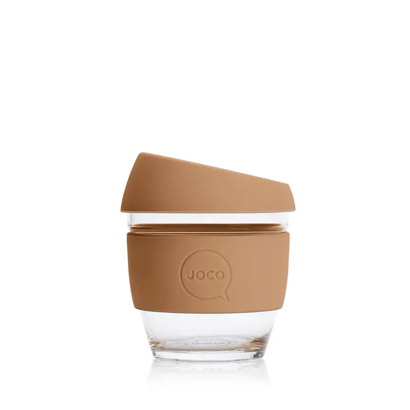 Joco Butterrum 4Oz Reusable Glass Tumbler 1
