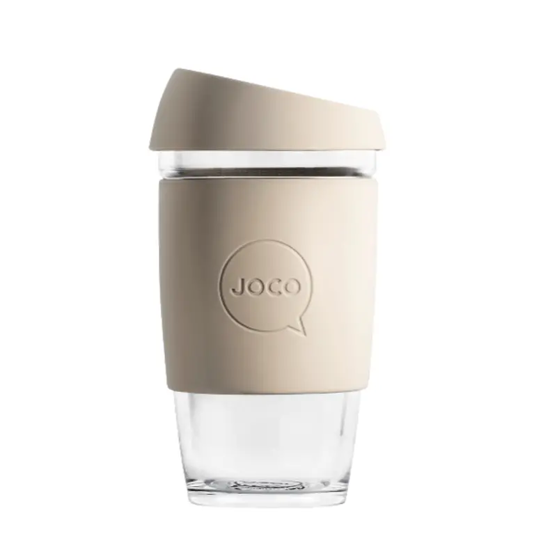 Joco Sandstone 16Oz Reusable Glass Tumbler 1