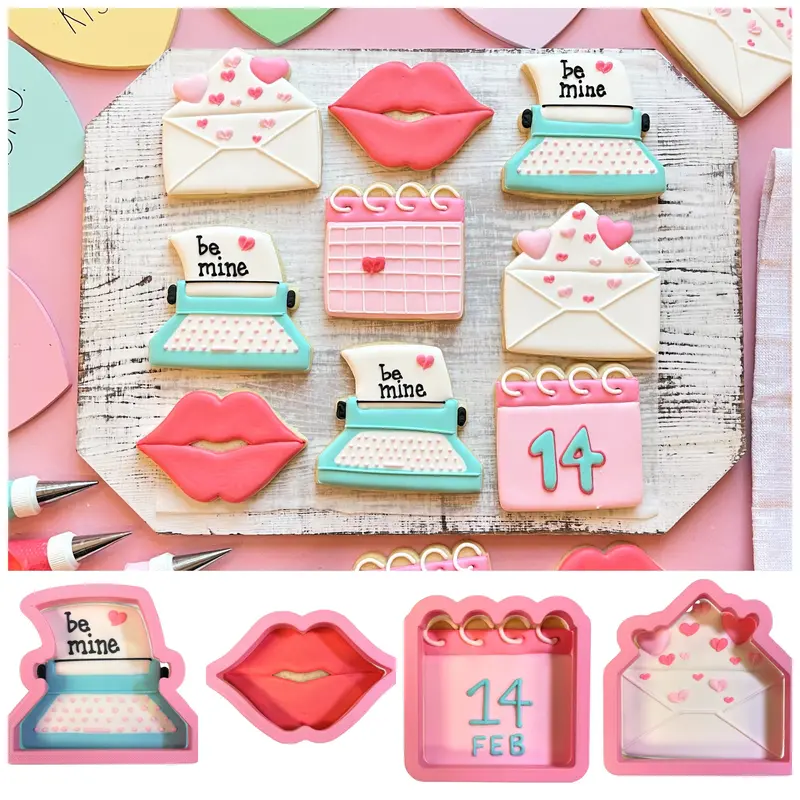 'Just My Type' Cookie Cutter Bundle – Full Size 1