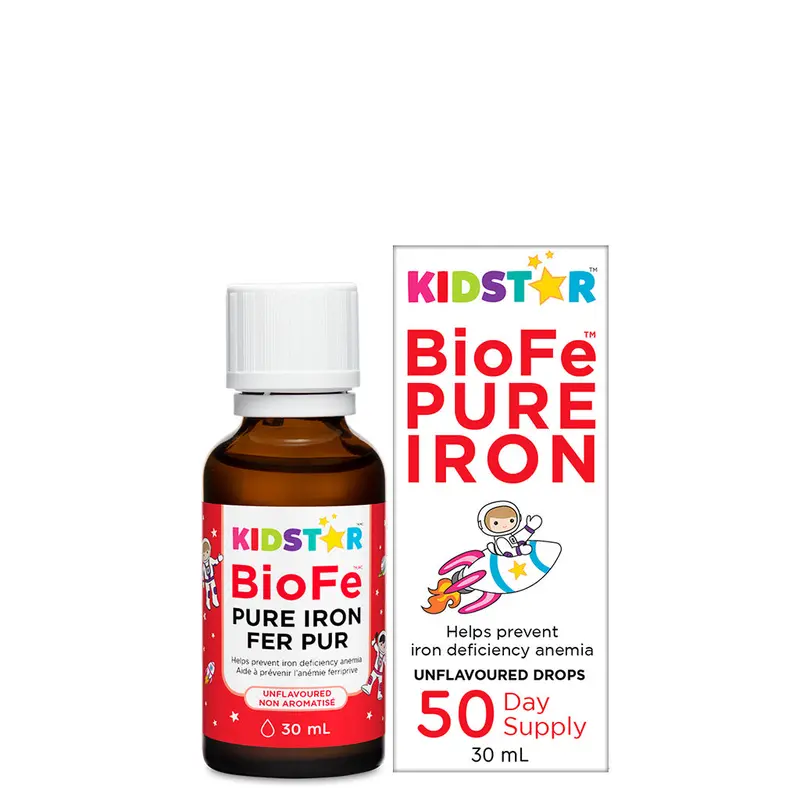 Kidstar Bio Iron Pure Drops – Liquid Iron Supplement For Children, 30 Ml Bottle 1