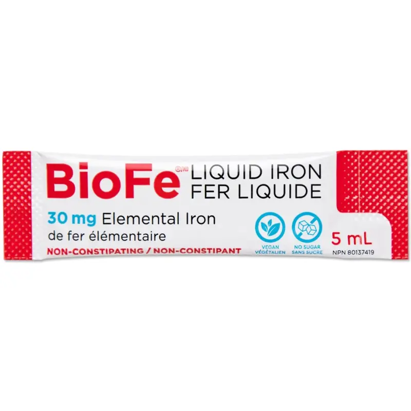 Kidstar Biofe Liquid Iron Supplement – 30Mg Per 5Ml Sachet 1