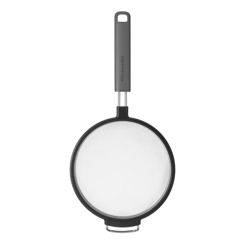 Kitchenaid Charcoal Grey Fine Mesh Sieve – 17 Cm Stainless Steel 1