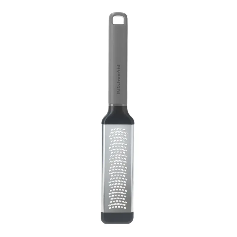 Kitchenaid Charcoal Grey Fine-Zest Grater – Compact Handheld Design 1