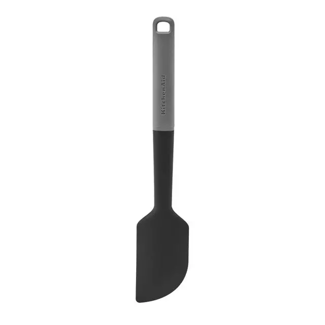 Kitchenaid Charcoal Grey Scraper Spatula – 30 Cm Wide Silicone Blade 1