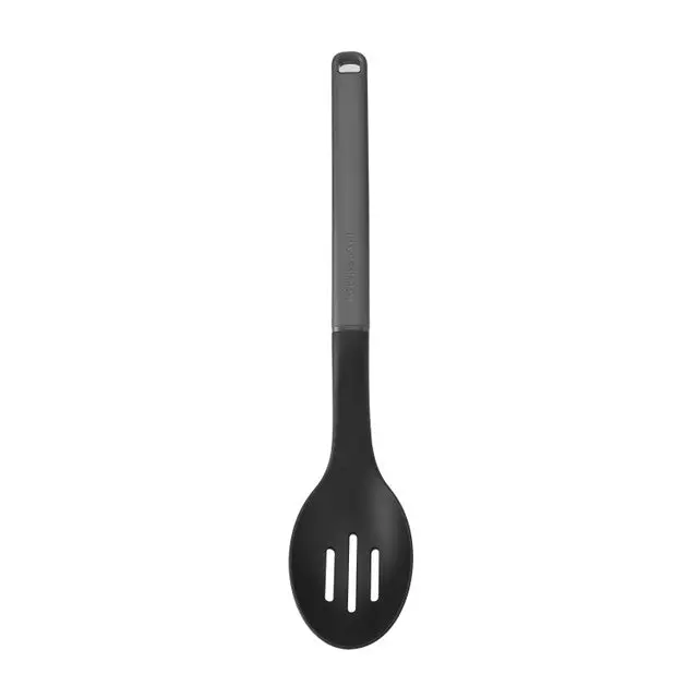 Kitchenaid Charcoal Grey Slotted Serving Spoon – 34 Cm Durable Build 1