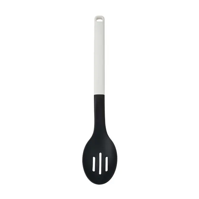 Kitchenaid Porcelain White Slotted Spoon – 34 Cm Balanced Serving Spoon 1