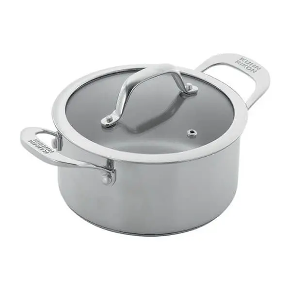Kuhn Rikon Allround 1.5L Casserole Pot With Glass Lid – 16Cm Diameter 1