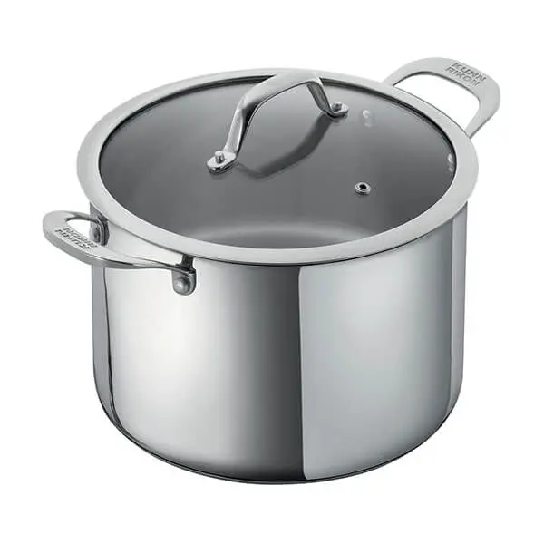 Kuhn Rikon Allround 12L Stockpot With Tempered Glass Lid – 28Cm Diameter (37494) 1