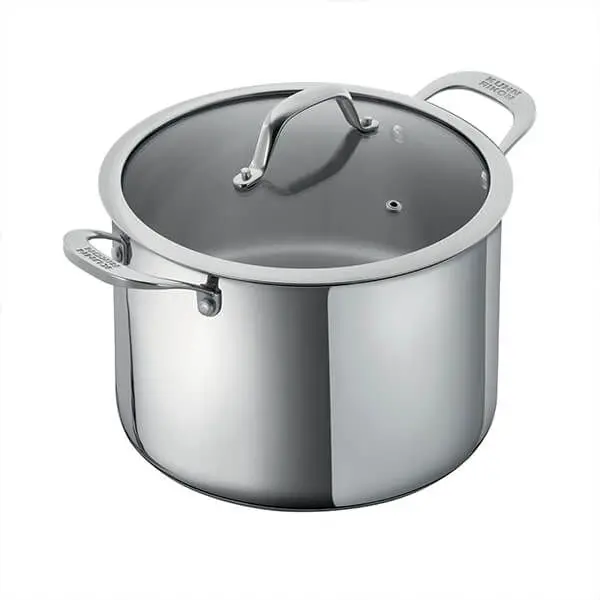 Kuhn Rikon Allround 24Cm Stainless Steel Stockpot – 8.5L With Tempered Glass Lid (Model 37493) 1