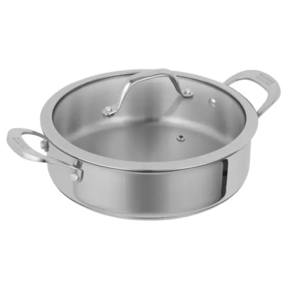 Kuhn Rikon Allround Uncoated Shallow Casserole Dish – 28 Cm, 5 L 1