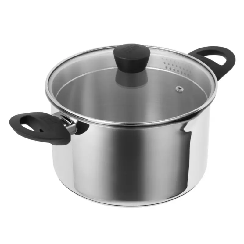 Kuhn Rikon Classic Plus 20 Cm Casserole Pot With Built-In Draining Lid 1