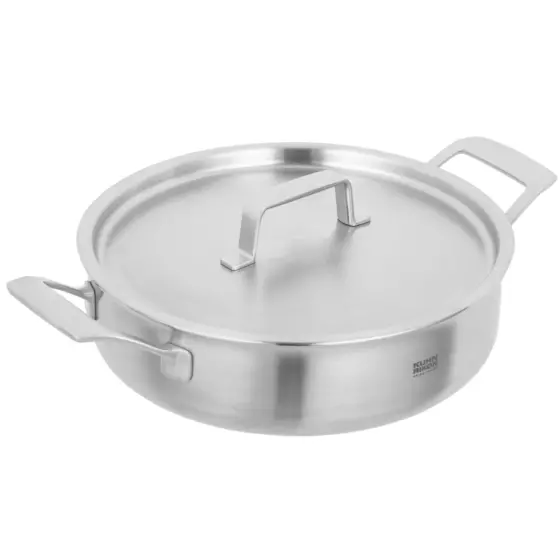 Kuhn Rikon Culinary Fiveply 28Cm Serving Pan With Lid – 4.5L Capacity 1