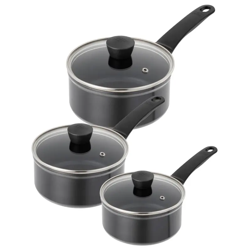 Kuhn Rikon Easy Induction Non-Stick Saucepan Set – 3-Piece Cookware 1