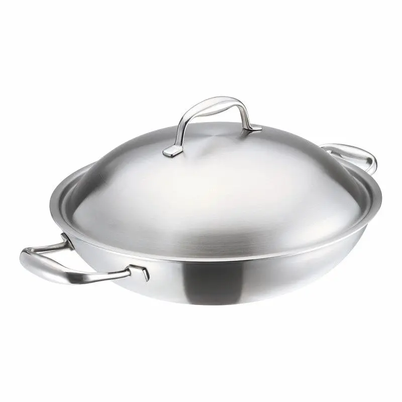 Kuhn Rikon High Dome Multi-Layer Stainless Steel Wok – 32 Cm 1