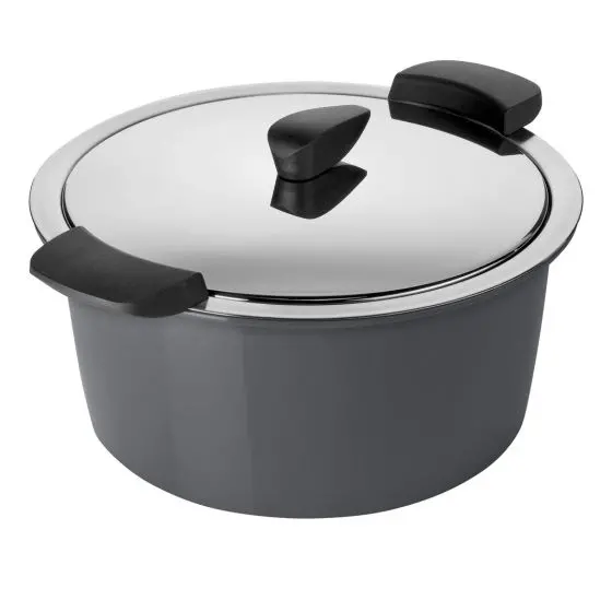 Kuhn Rikon Hotpan® Grey Serving Casserole – 22Cm, 3.0L 1