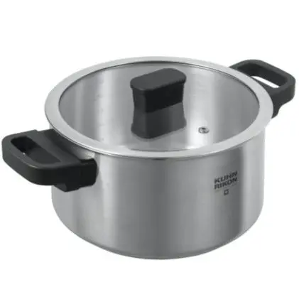 Kuhn Rikon Locarno Wide-Bottom Casserole – 6.0L, 24Cm 1