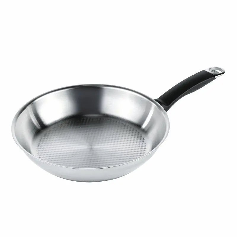 Kuhn Rikon Silver Star Uncoated Waffle-Base Frying Pan – 28 Cm 1