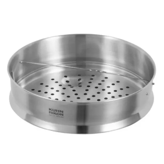 Kuhn Rikon Stackable Stainless Steel Steamer Insert – 22Cm Diameter 1