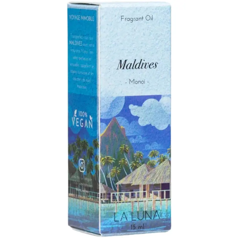 La Luna Maldives Fragrance Oil – 15Ml Travel-Sized Aromatic Essence 1