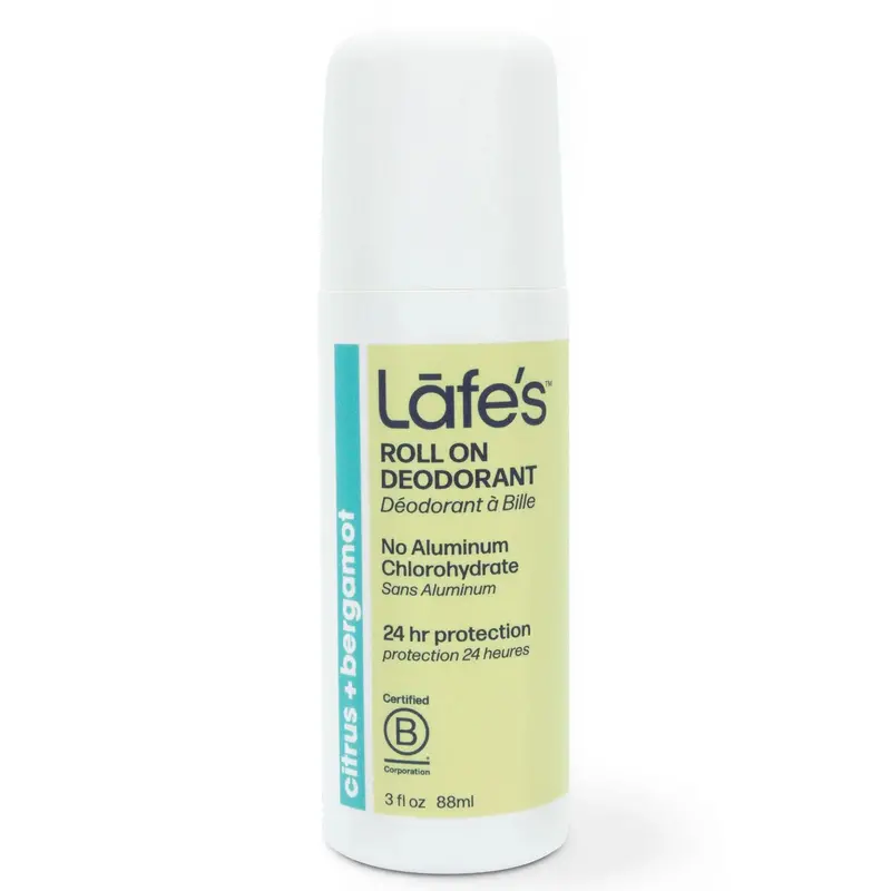 Lafe'S Active Roll-On Deodorant – Citrus & Bergamot Scent, 71G 1