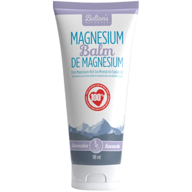 Lavender Magnesium Balm – Natural Calm, 118 Ml Concentrated Skin Support 1