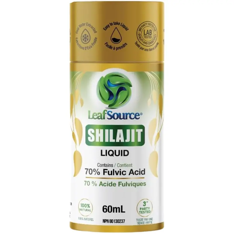 Leafsource Shilajit Liquid Extract – 70% Fulvic Acid – 60Ml 1
