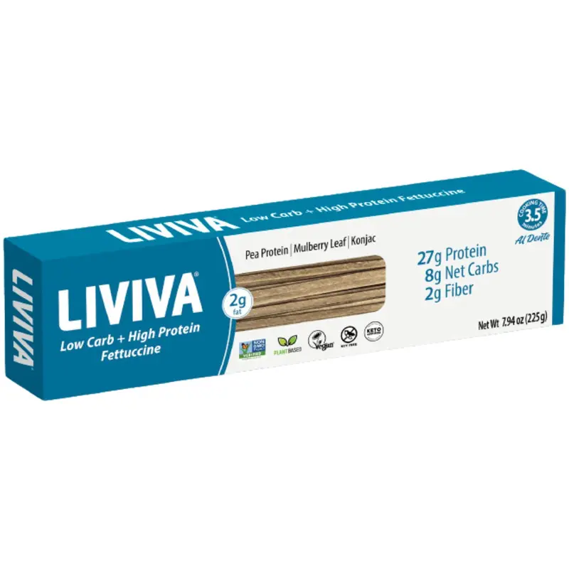 Liviva High-Protein Low-Carb Fettuccine, 225 G 1