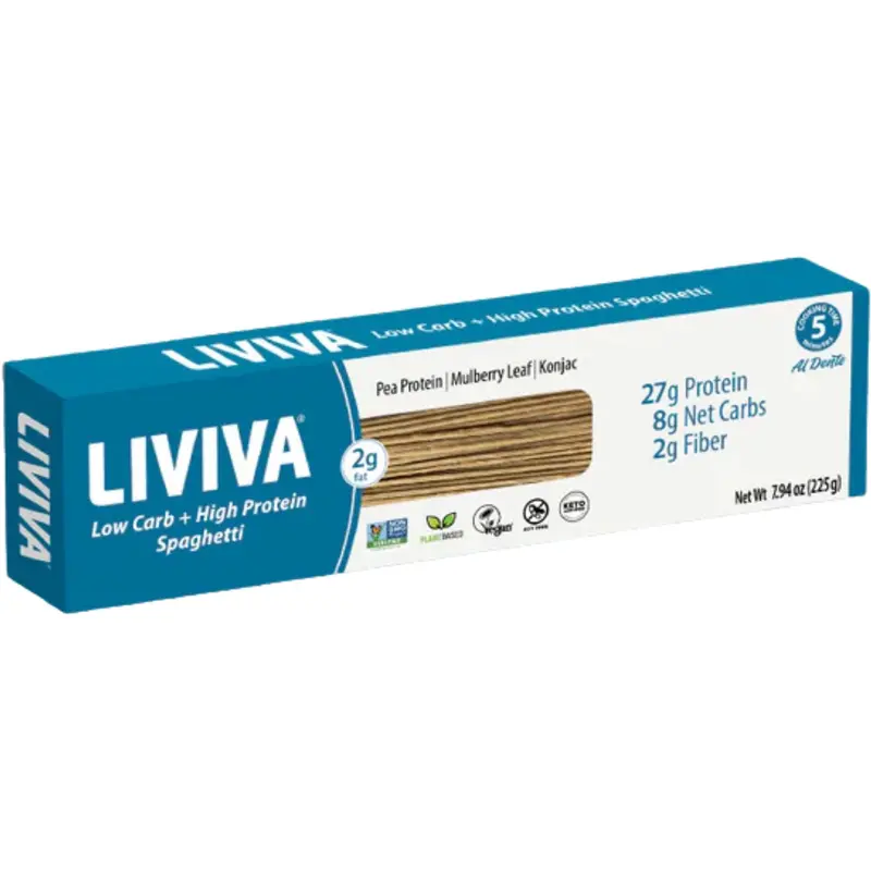 Liviva High-Protein Low-Carb Spaghetti, 225 G 1