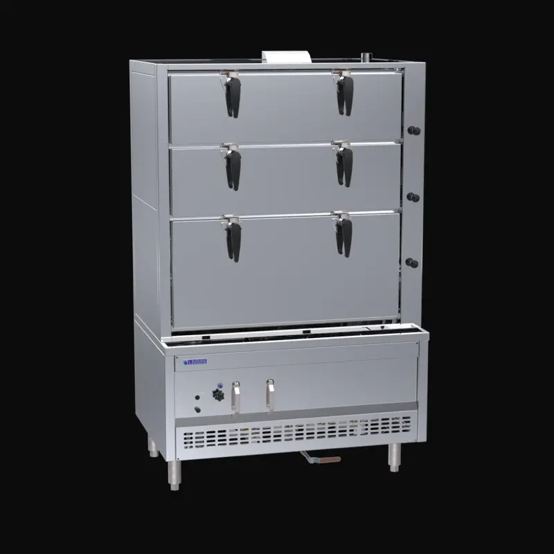 Luus 1200Mm Three-Tier Steam Cabinet 1