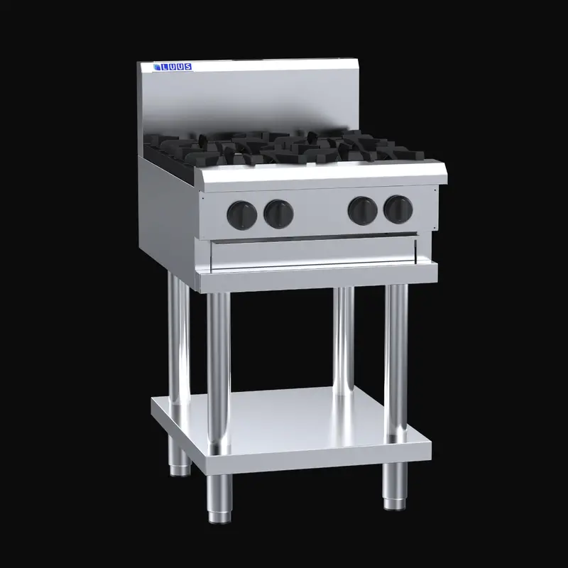 Luus 2-Burner Chargrill Cooktop (300Mm) 1