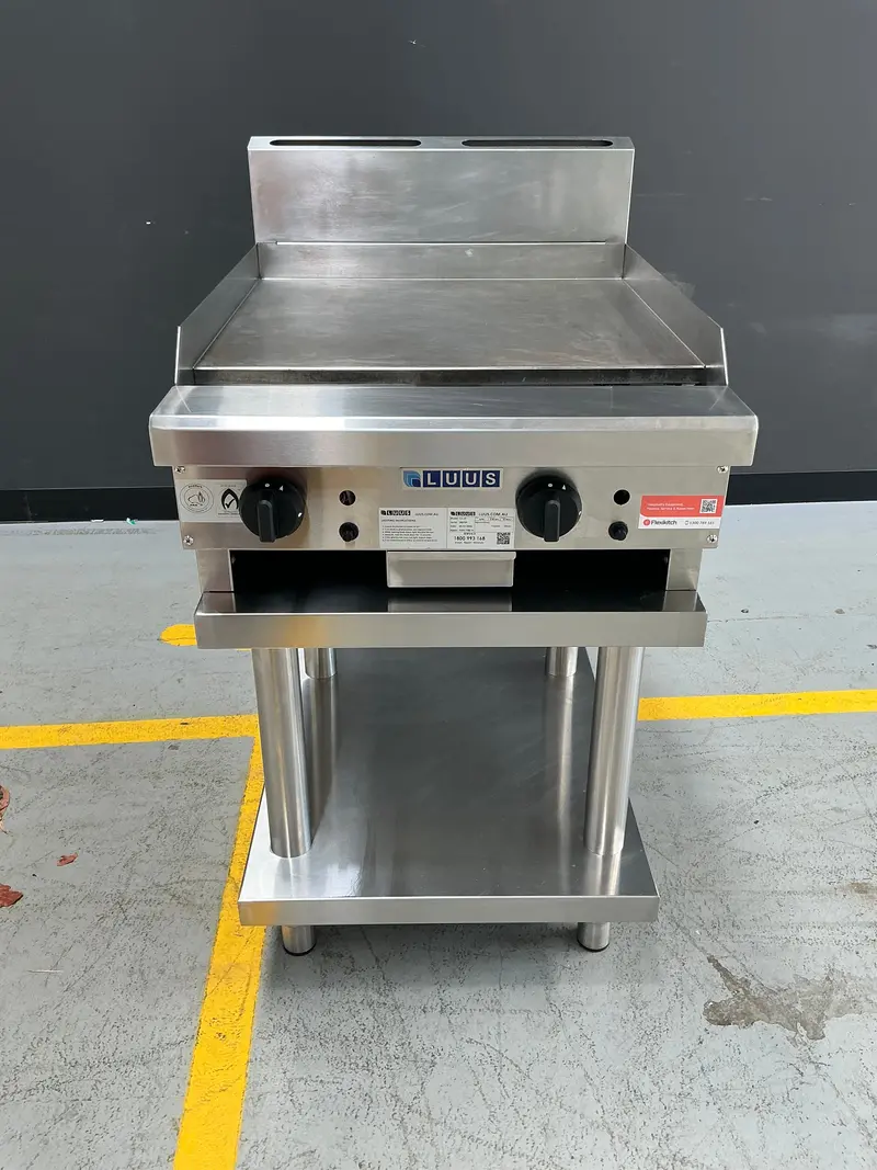 Luus 600 Mm Stainless Steel Griddle – Compact, Efficient Flat Cooking Surface 1