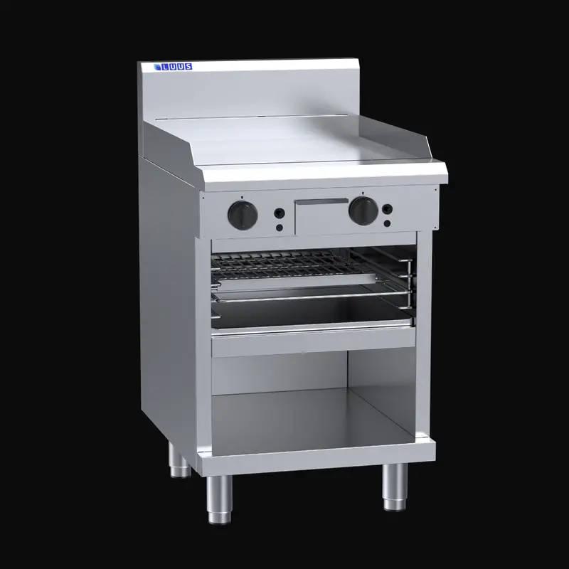 Luus 600Mm Griddle-Toaster Combo Unit 1