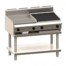Luus 900Mm Hybrid Griddle And 300Mm Chargrill Unit 1