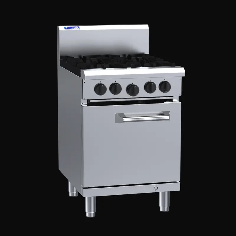 Luus Four-Burner Built-In Oven Range 1