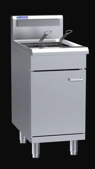 Luus Fv-45 Single V-Pan Gas Fryer – 20L Volume, Efficient Heat Distribution 1