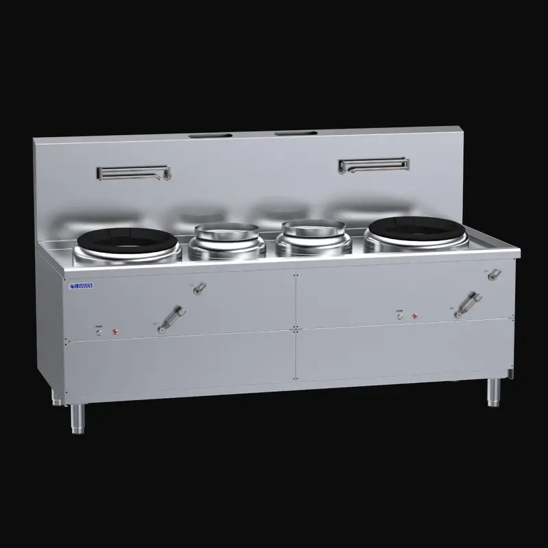 Luus Wv-1A2P1A Fo San Traditional Wok – 1-Arm, 2-Piece, 1-Handle 1