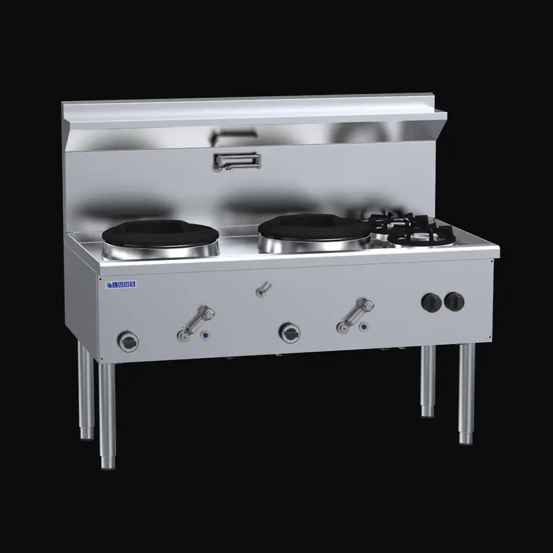 Luus Wz-2C2B Compact Double-Bottom Waterless Wok (20Cm) 1