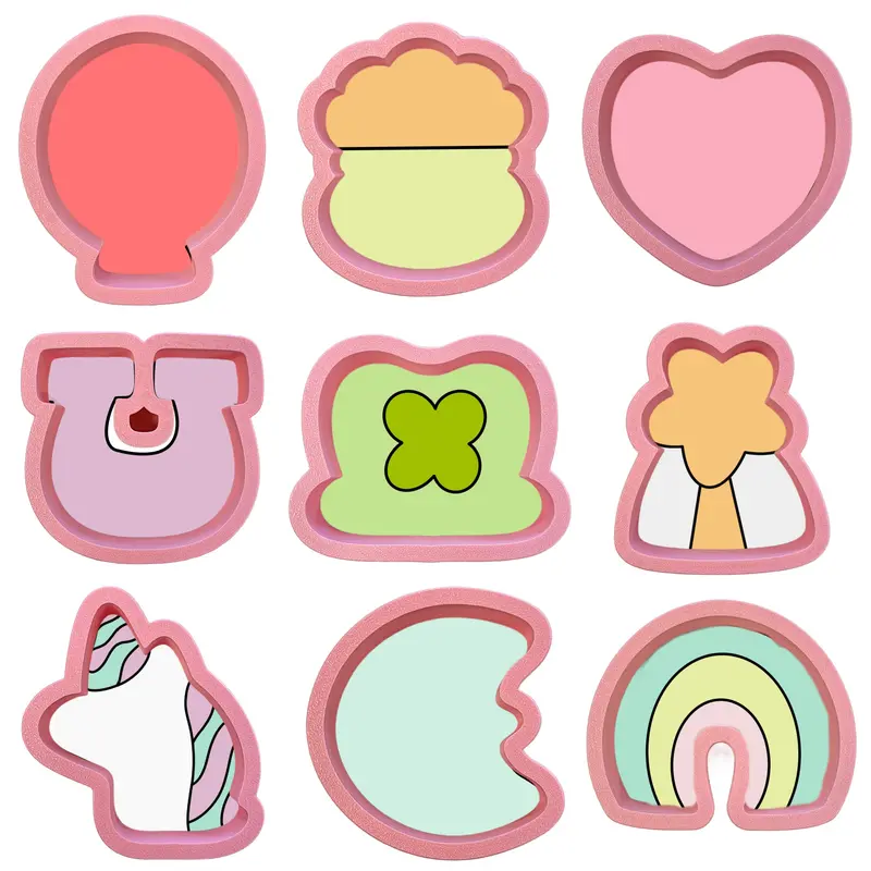 Marshmallow Cereal Charms Cookie Cutter Collection 1