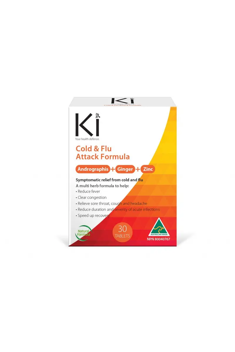 Martin & Pleasance Ki Cold & Flu Relief – 30 Capsules Natural Immune Support 1