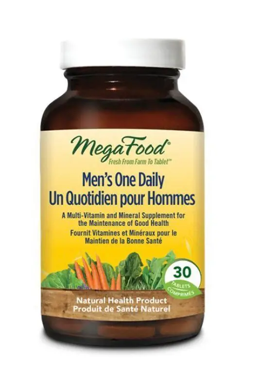 Megafood Men'S Daily Multivitamin Supplement – 30 Tablets 1