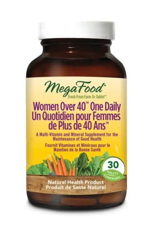 Megafood Women’S Daily Multivitamin For Over 40 – 30 Tablets 1