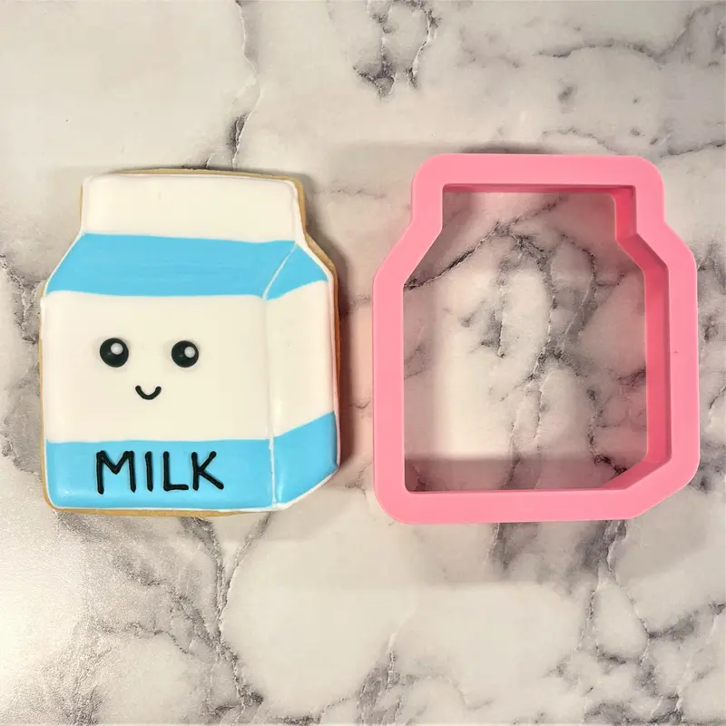 Milk Box Shape Cookie Cutter 1