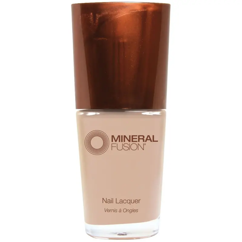 Mineral Fusion Vegan Nail Polish – Barefoot Blush Shade, 0.33 Fl Oz 1