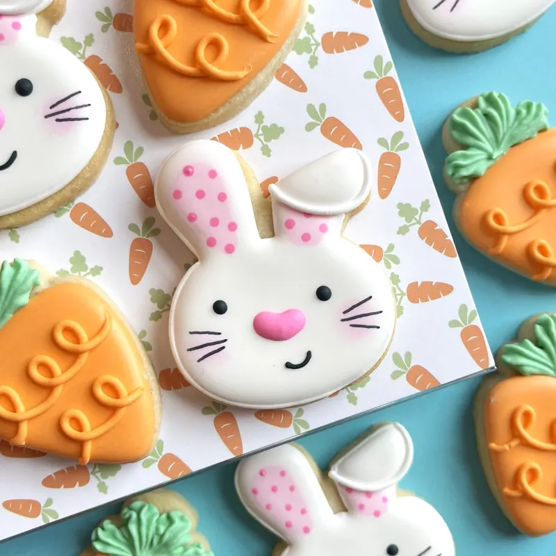 Mini Bunny With Floppy Ear Cookie Cutter – Adorable Easter Detail 1