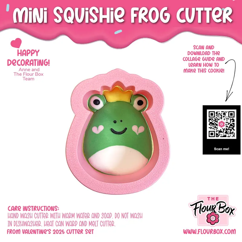 Mini Squishy Frog Cookie Cutter – Playful Baking Tool 1